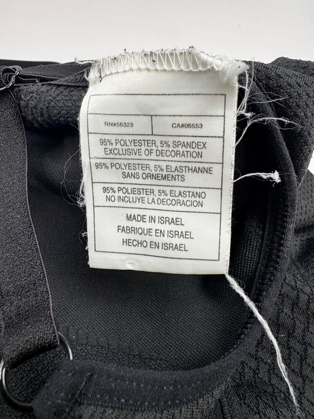Nike Black Seamless Racerback Athletic Tank Top Built In Bra S/M - Picture 6 of 9